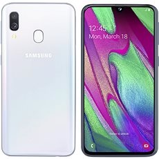 Samsung Galaxy A40 Dual SIM bílá